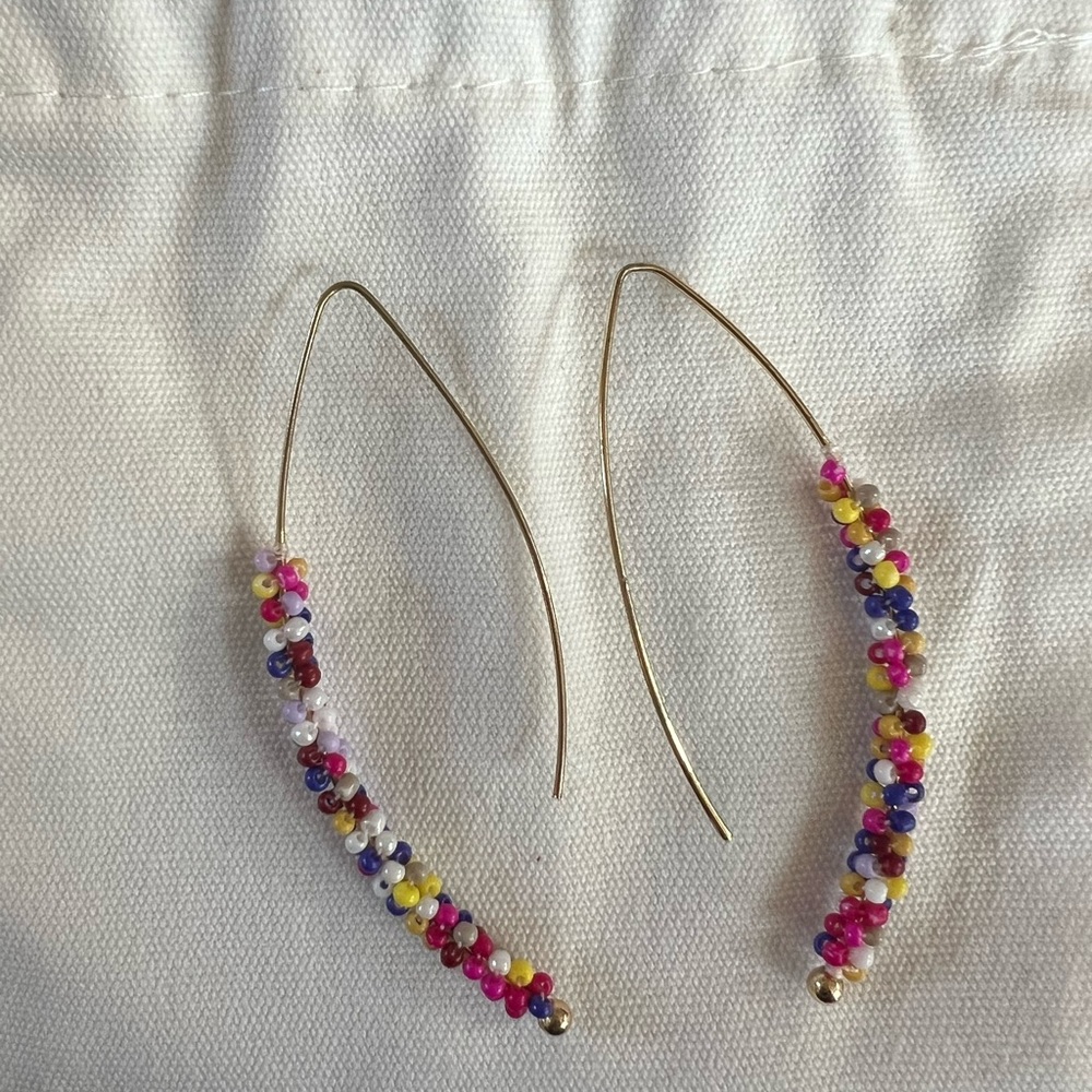Baublebar colorful beaded earrings